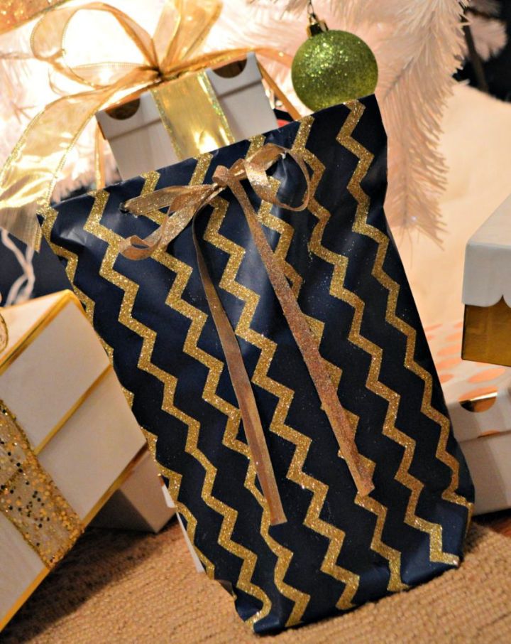 Easy To Make Wrapping Paper Gift Bag