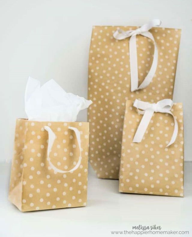 How To Make Wrapping Paper Bag