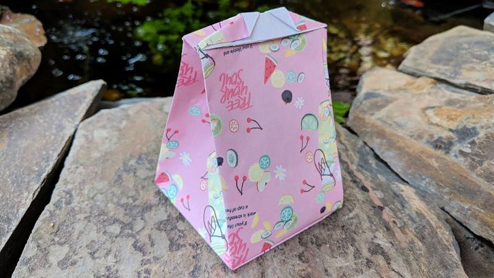 Very Easy Wrapping Paper Gift Bag