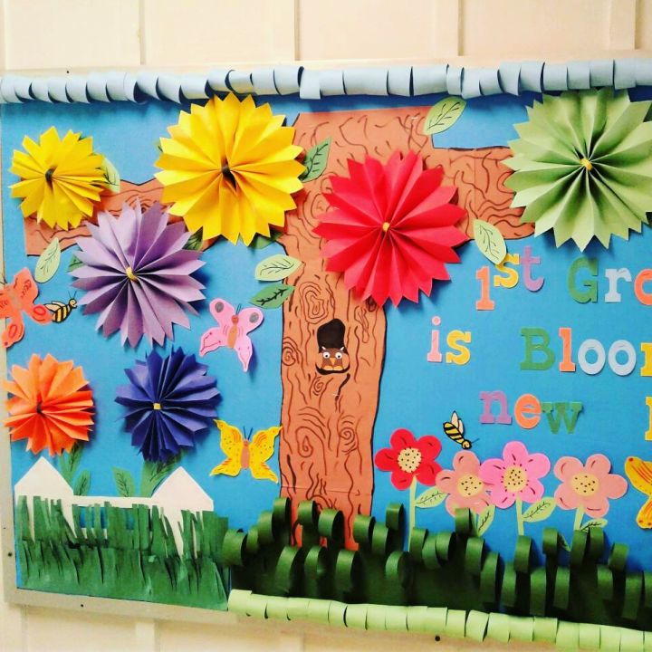 April Bulletin Board Decoration