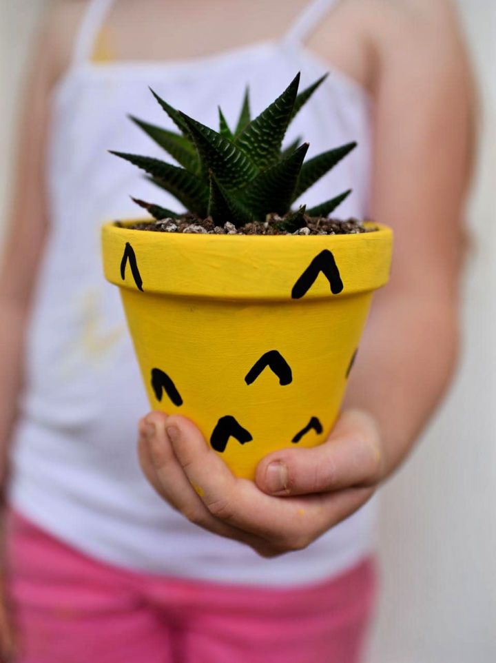 Awesome DIY Pineapple Planters