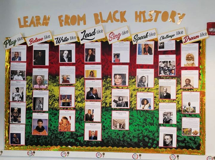 Black History Month Bulletin Board