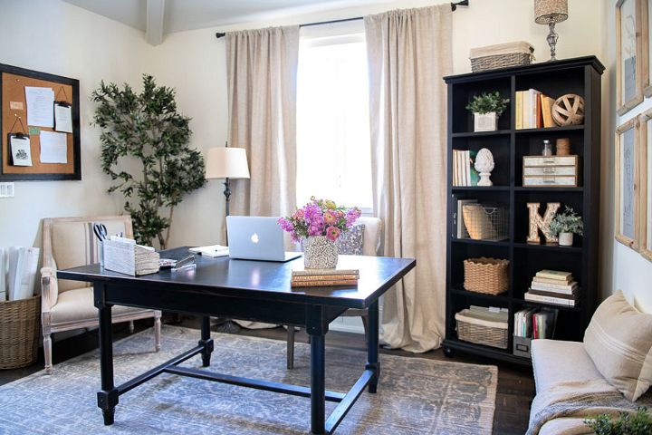 Small Home Office Makeover // 10 Budget Friendly Decor Ideas