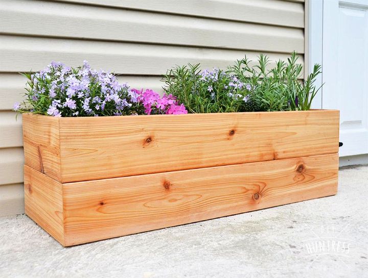 Build a Modern Cedar Planter