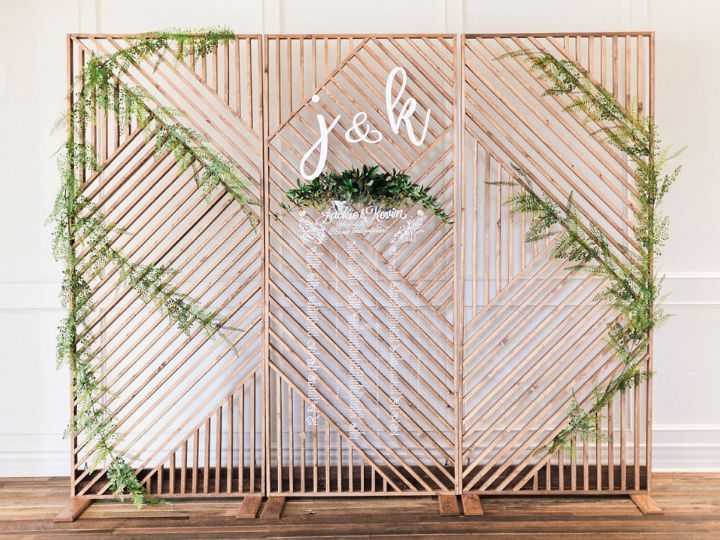 Build a Wooden Wedding Backdrop