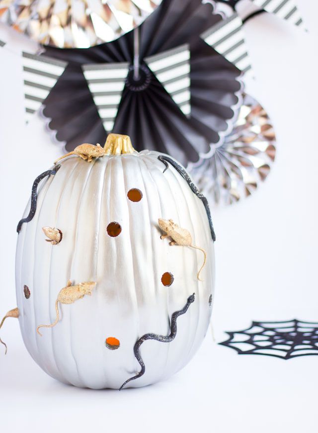 Creepy Crawly Pumpkin Decorating