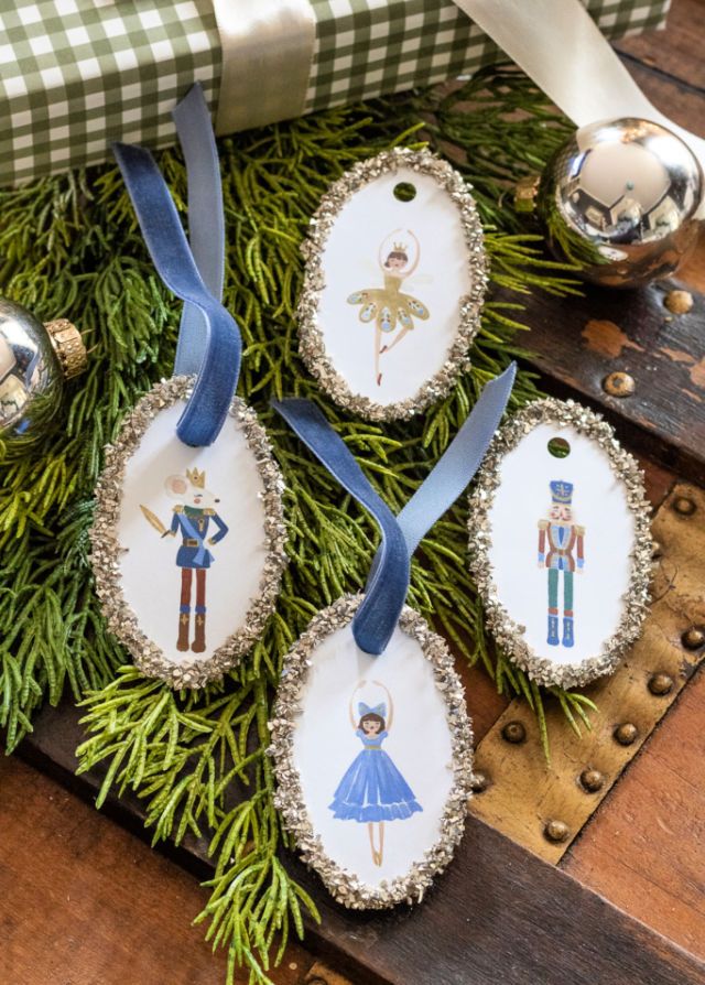 Cute Printable Nutcracker Gift Tags