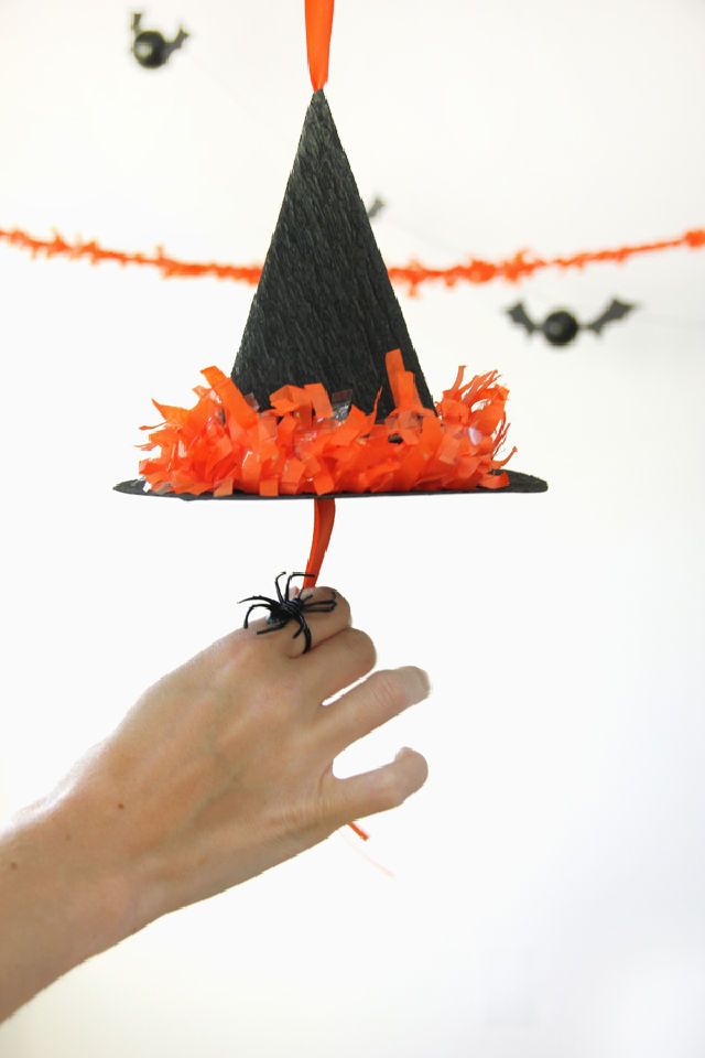 Cute Witchs Hat Pinatas