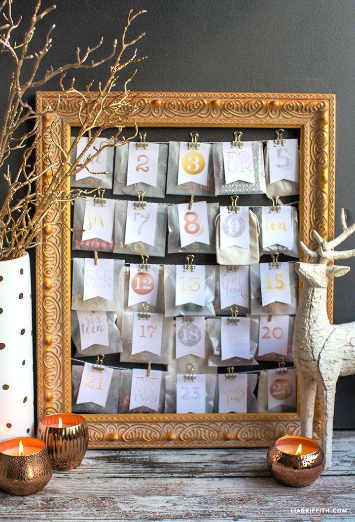 DIY Advent Calendar For Adult