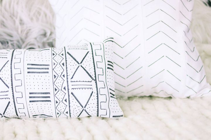 DIY African Mudcloth Pillow