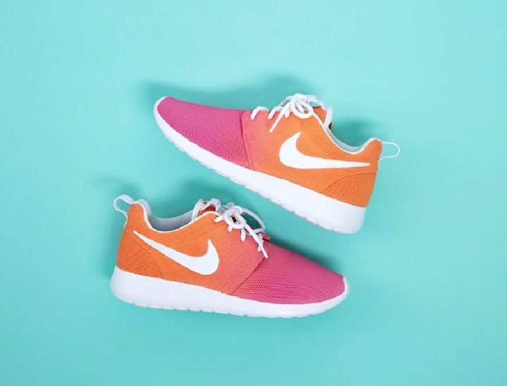 DIY Custom Ombre Nike Shoes