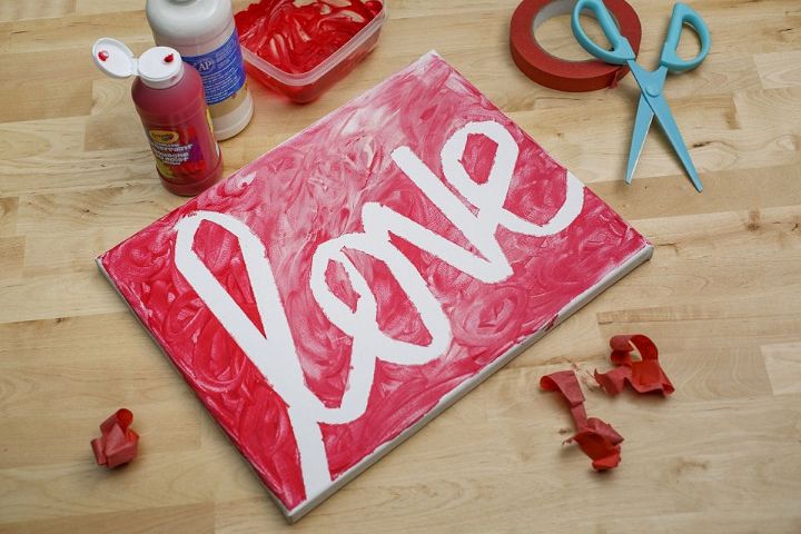 DIY Love Wall Art