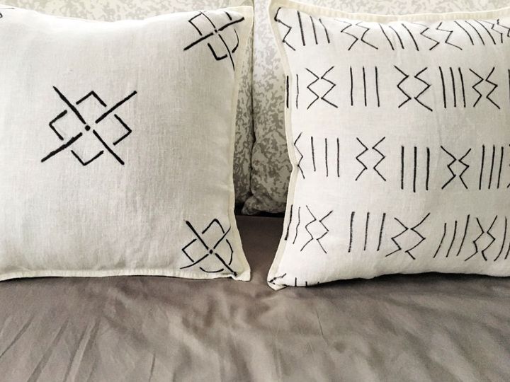 DIY Mud Cloth Pillow Cover