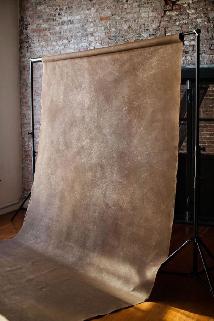 DIY Painted Canvas Backdrop