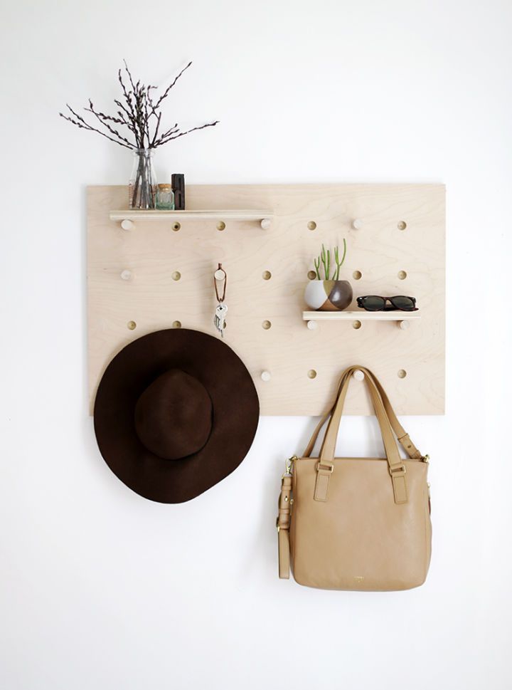 DIY Flat Wall Hanging Office Organizer – Crafty Lumberjacks