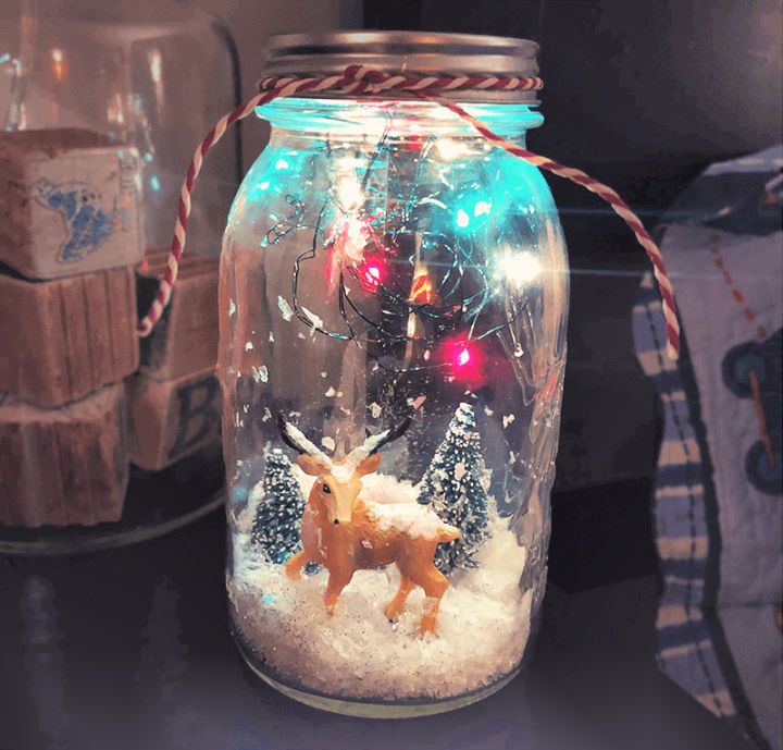 DIY Snow Globe for Boys