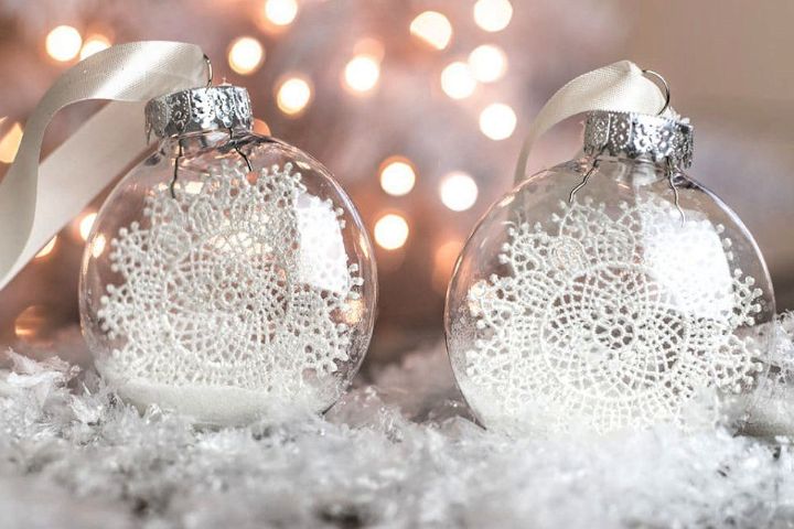 DIY Snowflake Ornaments