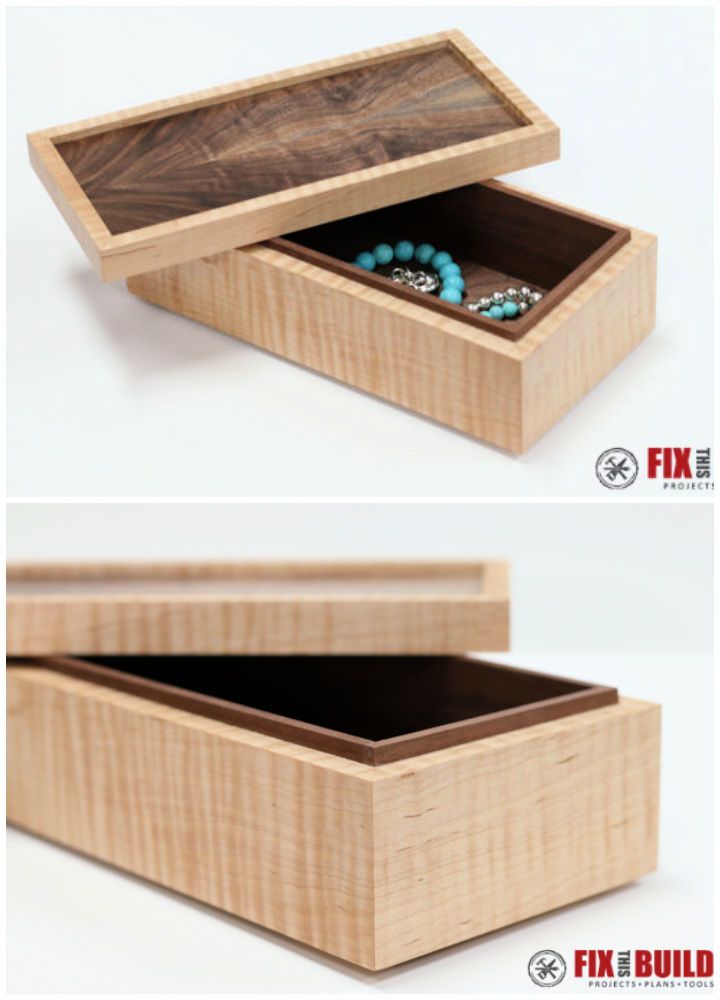 DIY Wood Jewelry Box
