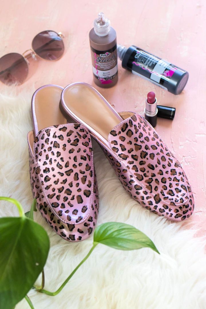 Decorate Leopard Print Shoes