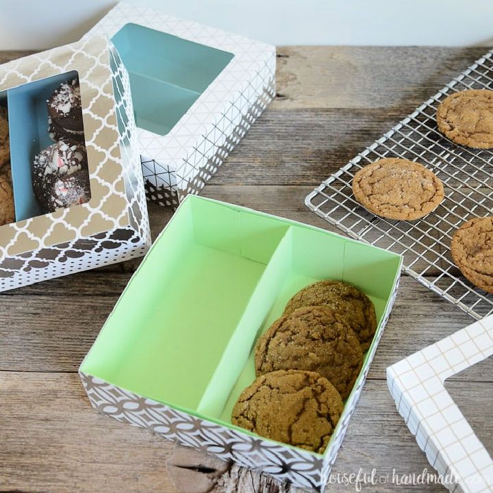 Easy Cookie Gift Boxes DIY
