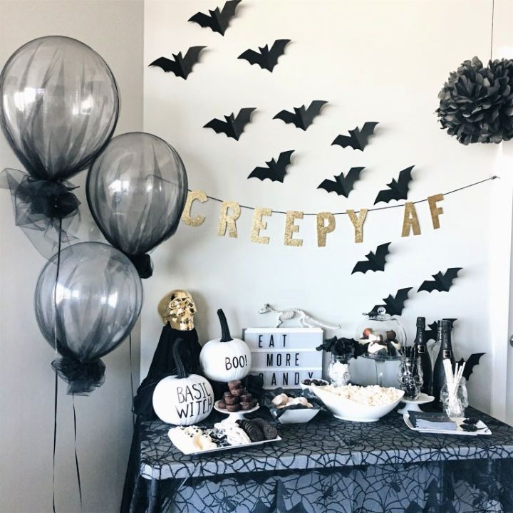 Cheap and Easy DIY Halloween Party Decor