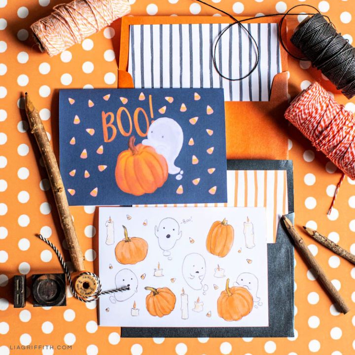 Free Printable Halloween Greeting Cards