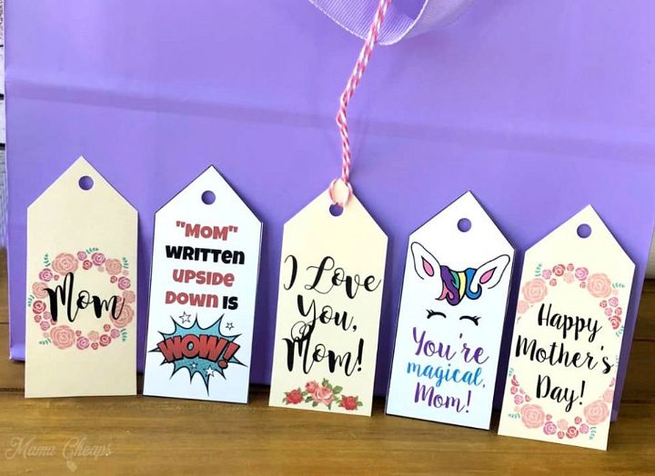 Free Printable Mothers Day Gift Tags