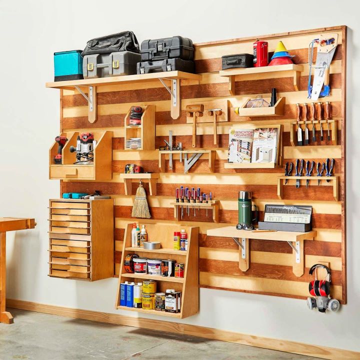 French Cleat Tool Wall Storage