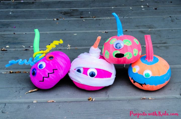 Frightfully Monsters Pumpkin Painting