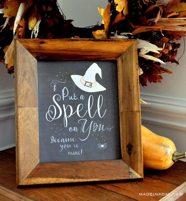 Fun Hocus Pocus Spell on You Printable