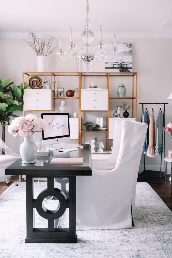 Glam Home Office Decor For Her