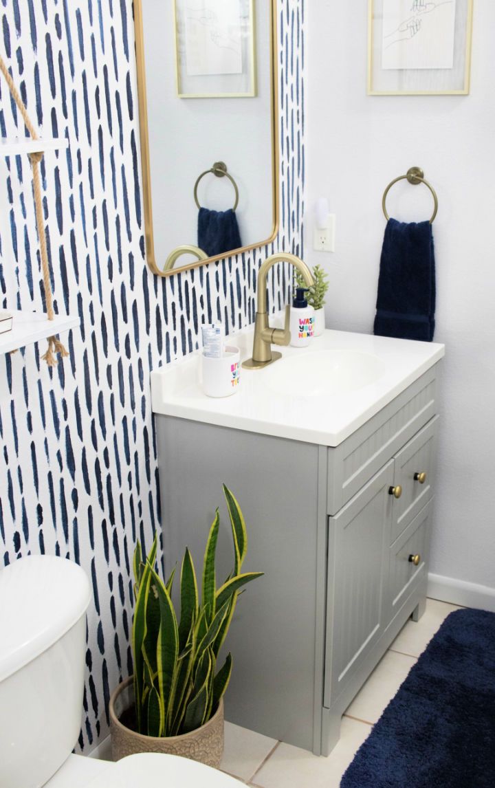 Guest Bathroom Refresh Design