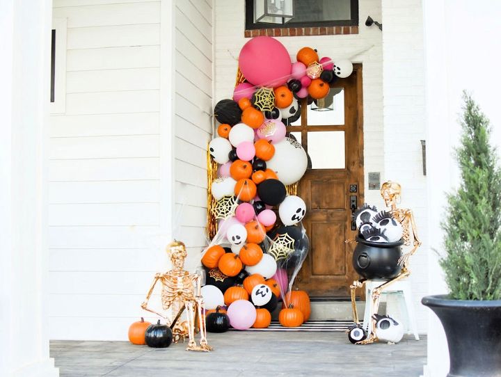 Halloween Balloon Garland Arch