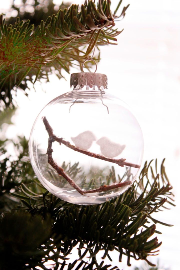 Handmade Clear Ornament