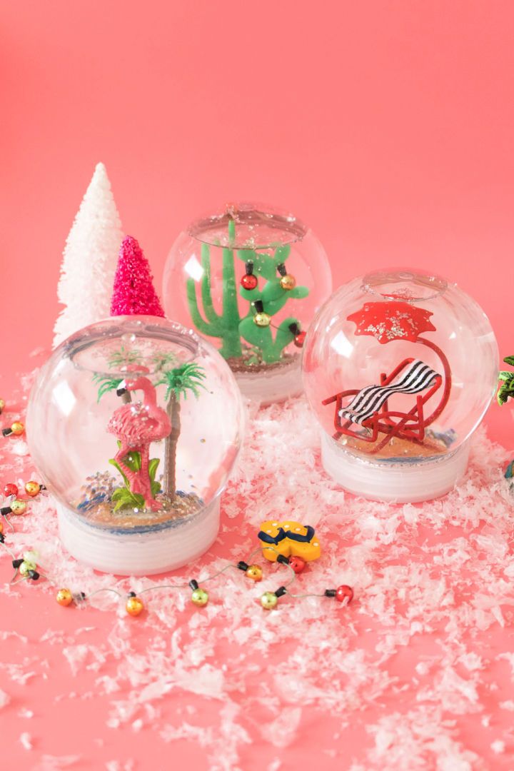 How To Make the Worst DIY Snow Globes Ever. - Bev Cooks