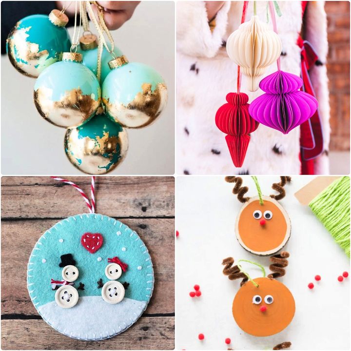 Homemade DIY Ornaments That Are Easy To Make