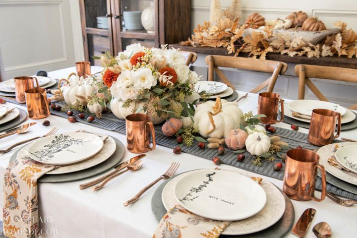 How To Set A Thanksgiving Dinner Table