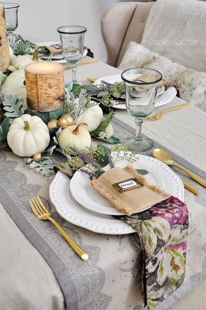 How To Set A Thanksgiving Table