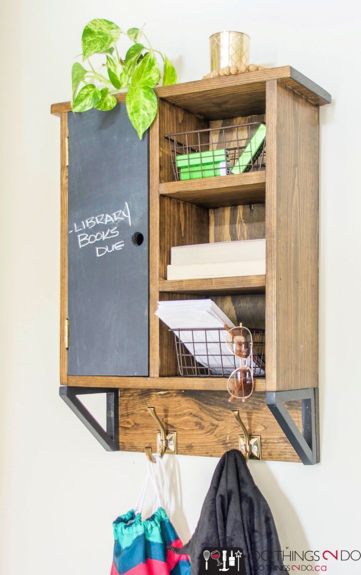 25 DIY Wall Organizer Ideas and Systems - The Beauty Dojo