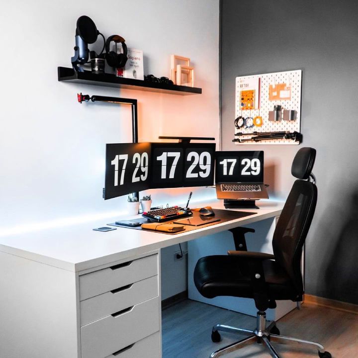 IKEA Pegboard for Office