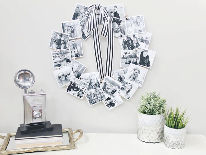 Instagram Photo Wreath