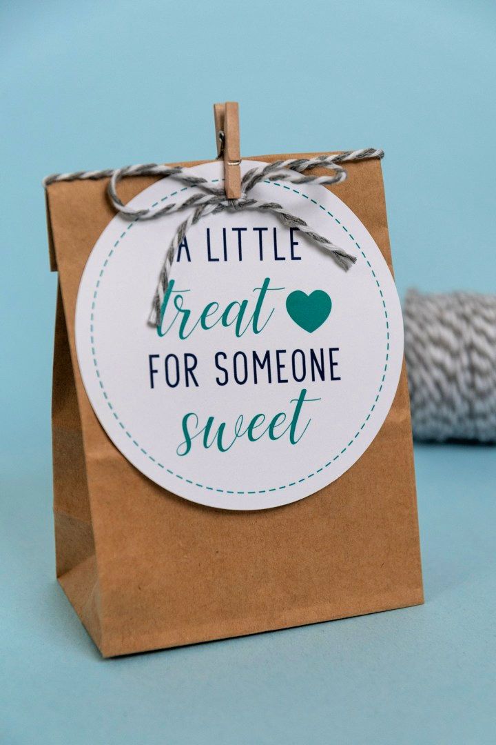 Little Treat for Someone Sweet Printable Gift Tag