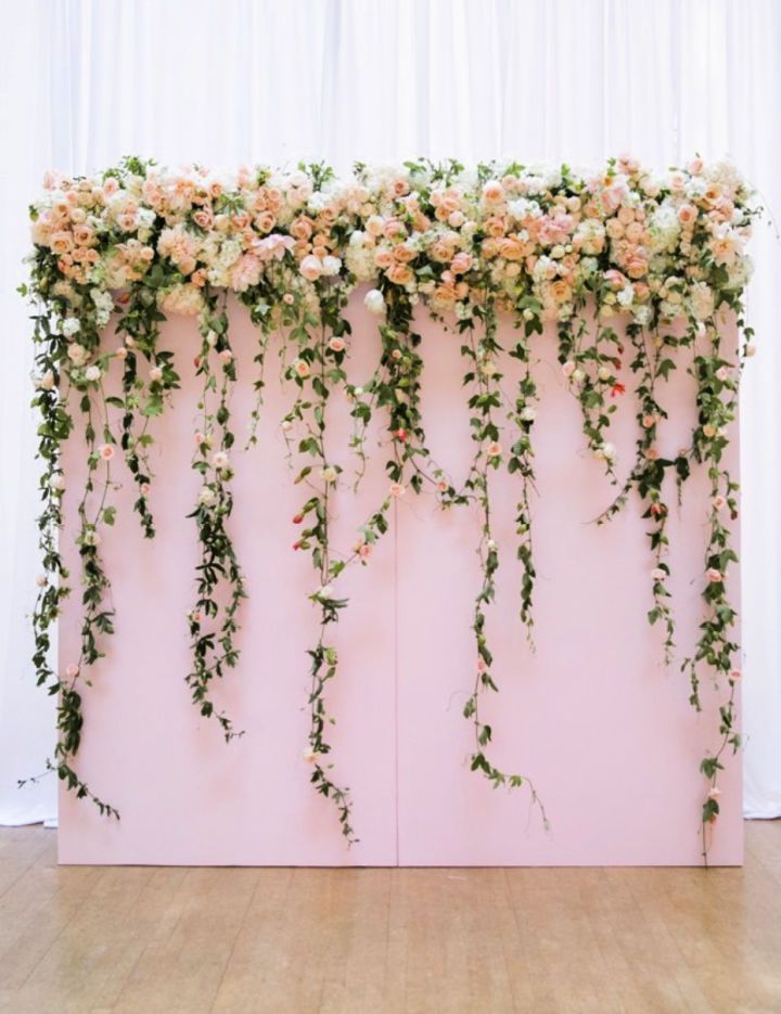 Make a Flower Photo Booth Backdrop