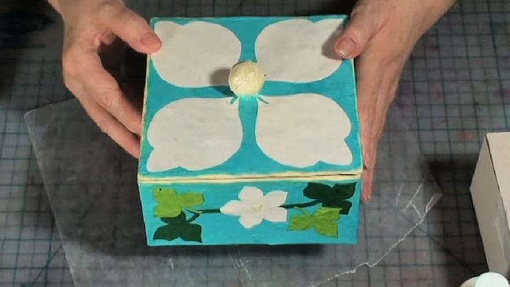 Make a Papier Mache Box