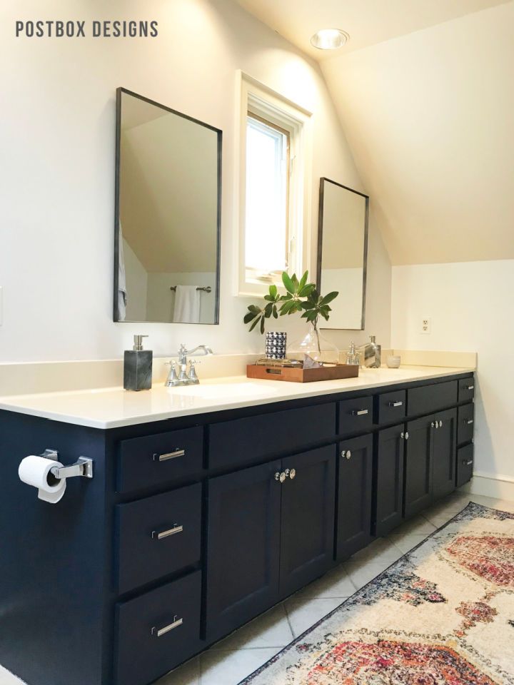 $950 Budget Boho Bathroom Makeover