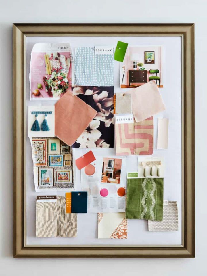 Modern DIY Bulletin Board