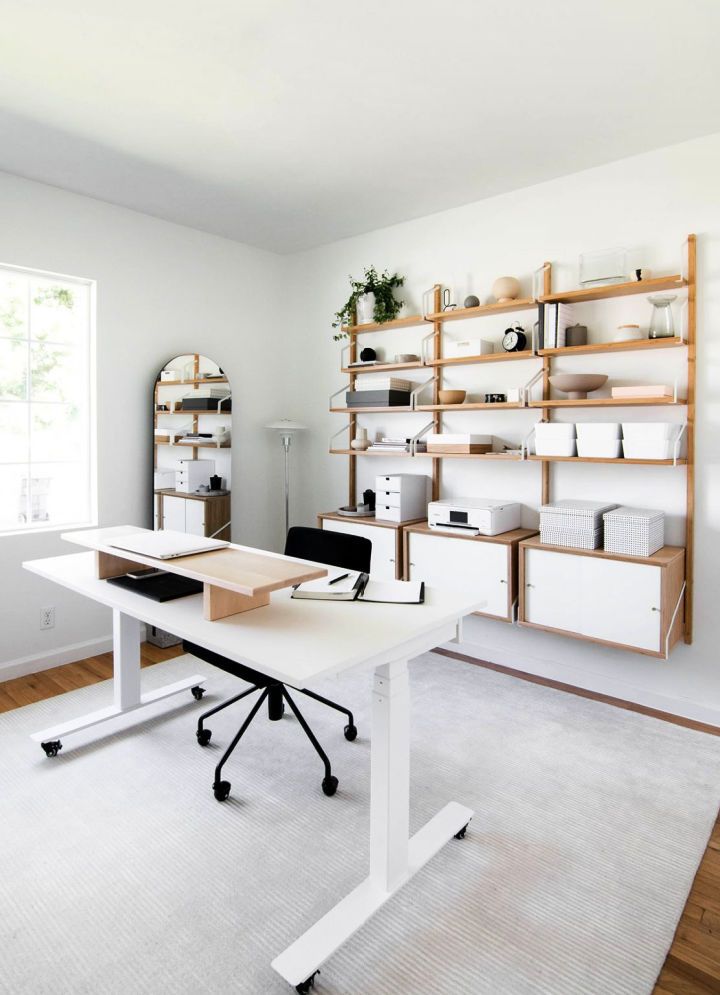 Modern White Workspace