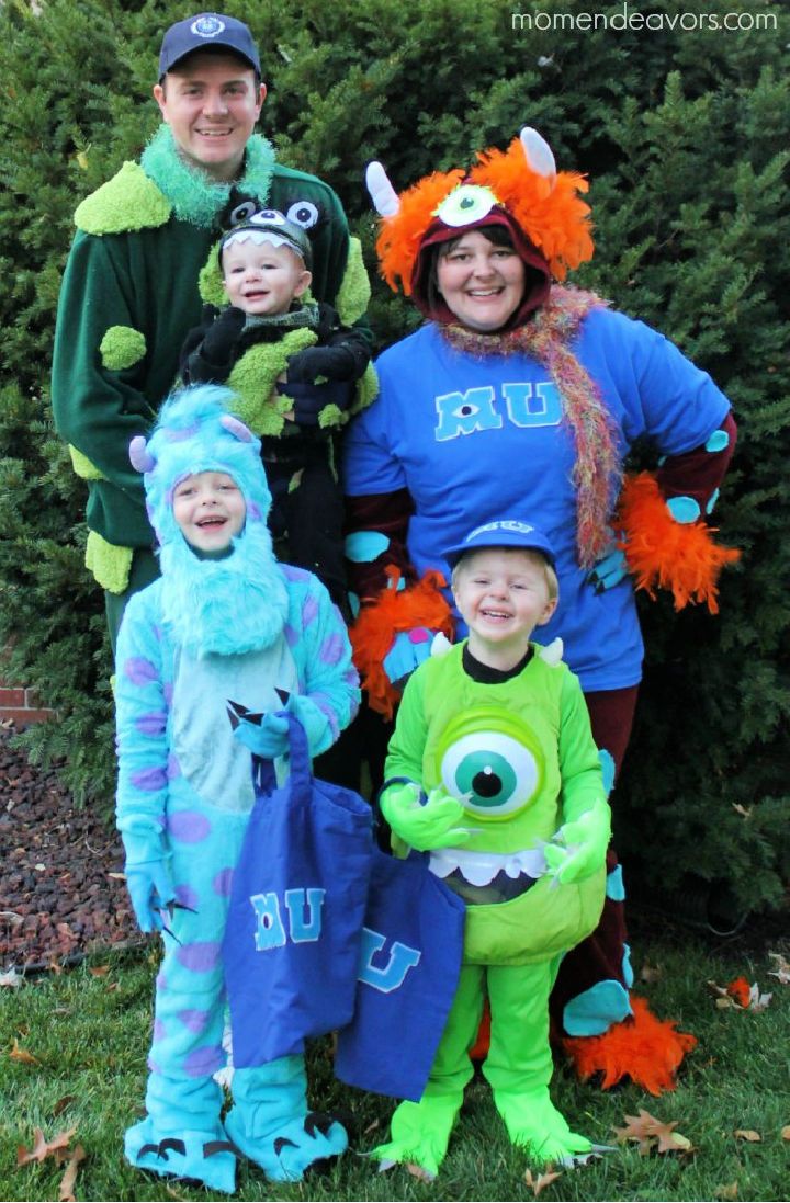 Monsters University Family Costumes