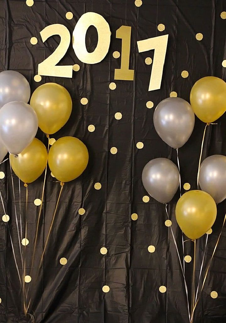 New Years Eve Photo Backdrop