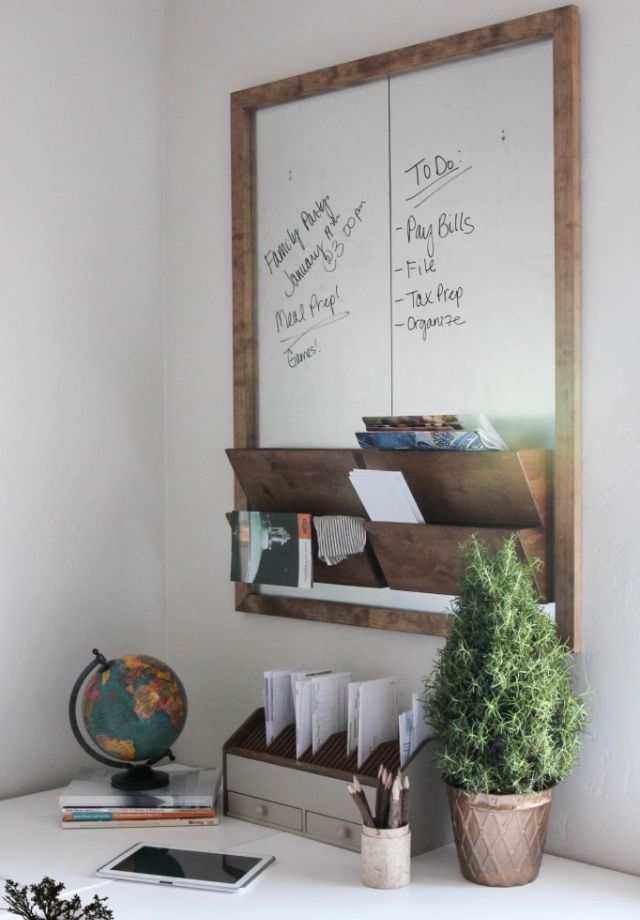 Office Wall Organizer Message Center